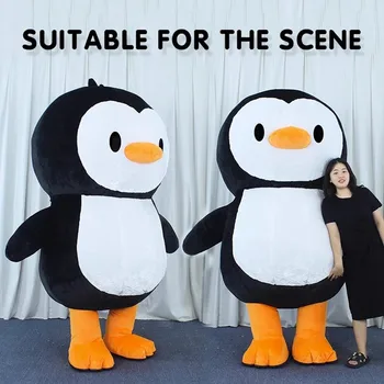 Simbok Pripučiami Mažai Pingvinas Talismanas Kostiumai Milžinišką Animacinių Filmų Anime Šalies Karnavalas Kalėdų Cosplay Fursuit Suaugusiems