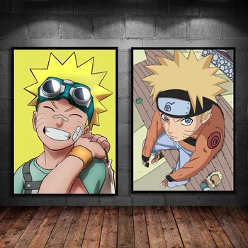 Spausdinimo Ant Drobės Naruto Uzumaki Naruto Dovanos Modulinės Spaudinių Namo Kambaryje Tapybos Aukštos Kokybės Meno Estetinių Plakatas Komiksai Nuotraukas