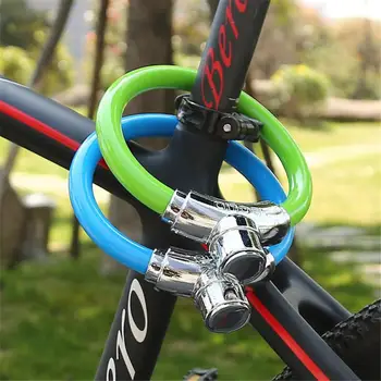 Lauke, dviračių sportas dviračių fiksavimo žiedą anti-theft kabelis spynos kalnų keliais dviračiu, nešiojamas mini dviračių skysčio spynos žiedas lockstitch