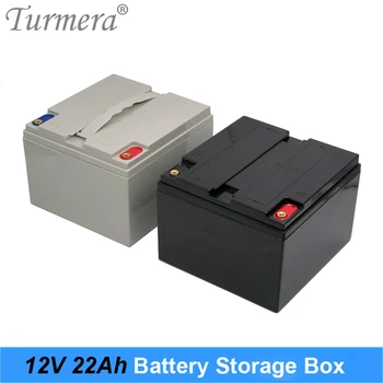 Turmera 12V 22Ah Baterijos Laikymo Dėžutė su Nešiojamu M5 Varžtas 36V 48V Elektrinių Dviračių Baterijos ir Solor Skydelis Energetikos Sistemą Naudoti
