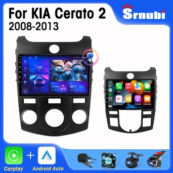 Android 11 Automobilio Radijo KIA Forte Cerato 2 TD. 2008 m. 2009 - 2013 m Multimedia Player Carplay 2 Din Stereo GPS DVD Galvos vienetas
