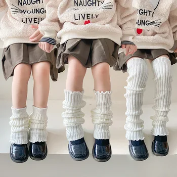 45CM PER KELIO Japonijos JK vienodas kojų šildytuvus korėjos Lolita girls' ins ILGAI kojinės Vaikams 