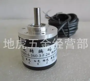 Wuxi Xin-encoder H38S-6-360-3-F-24 Pavienių kietas veleno rotary encoder 360 pulsas