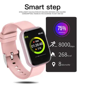 Telefonas P70 Smart Laikrodžiai Miego Monitorių Palaikymas TF SIM Smartwatches Fitness Tracker Nuotolinio Valdymo Muzika paliečia Laikrodis