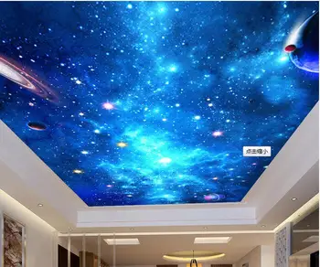 3d kambario tapetai užsakymą freskos Svajonė žvaigždėtą dangų, lubų freskos foto tapetai, sienų ir 3 d kambarį namų dekoro