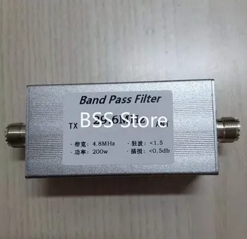 BPF-29.6 M 29.6 MHz didelės izoliacijos siauro bandpass filtras gretimose dažnių trumpųjų konkurencijos skirta modulio jutiklis