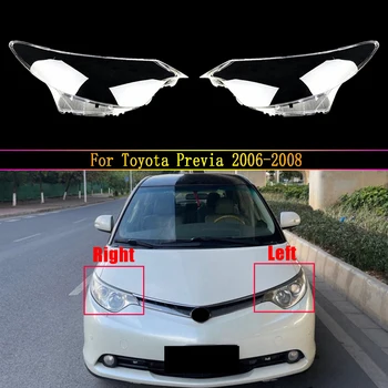 Automobilių skaidrios lempos, lempų gaubtai shell žibintų korpuso dangtelis Toyota Paskyrimas 2006 2007 2008 Auto Atveju Žibintų Dangteliai