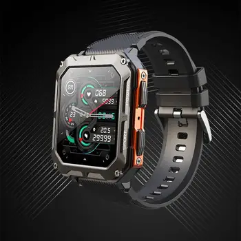 Pristatome C20PRO Smart Watch - Galutinis Trys-Įrodymas, Skambina laikrodis su Širdies ritmo ir Kraujo Deguonies Stebėjimo iš naujo