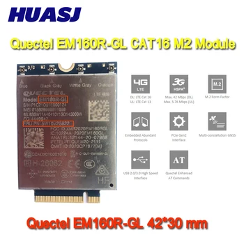 Huasj EM160R Quectel Originalus LTE EM160R-GL Cat16 M. 2 Modulis lenovo ThinkPad T14 P14S P15 P15g P15S P. 17
