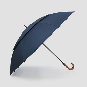 Vėjo Stiprus Skėtis Organizatoriai Vyras Lietaus Ilgai Skėtis nuo Saulės Laikiklis Didelis Paraguas Plegable Umbrella Korporacijos LQQ20XP