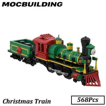 Vakarų Filmo Traukinio SS Statybos Blokų, Plytų Žaislai Statybos Dovana Vaikams Kalėdų dovana