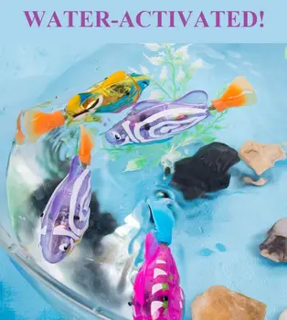 Vanduo, Aktyvuotas Elektros modeliavimas žuvelės Priverčiamos liuminescencija Žaislai Naminių Kačių Mokymo Žaislai Žuvų Bako Apdaila