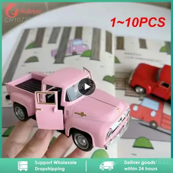 1~10VNT Klasikinis Pikapas Automobilių 1/32 Panika Modelis, Modeliavimas Lydinio Diecasts Traukti Atgal Transporto priemonės Žaislas Berniukas Kids Kolekcija