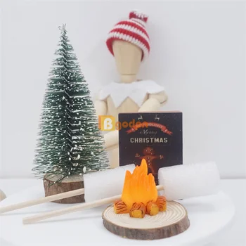 Palapinė Laužo Kalėdų Medžio Pjūklai Dovana Elf Lėlės Kalėdų Lėlių Priedai